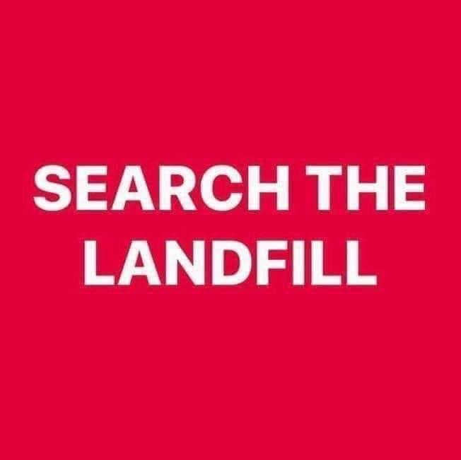 Search the landfill