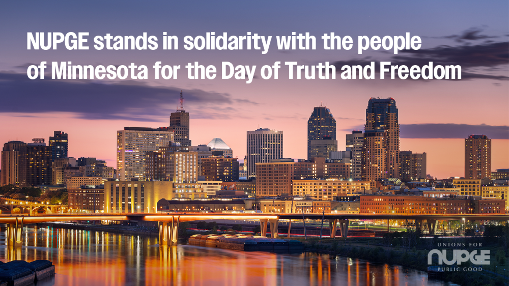 NUPGE stands with Minnesota